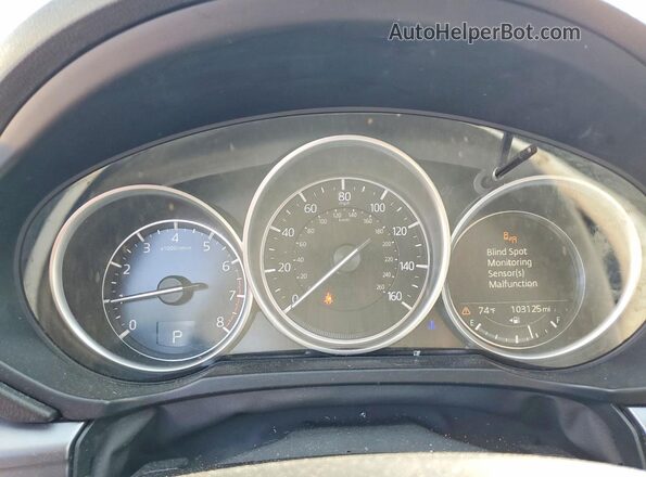 JM3KFABM7L0775761 2020 MAZDA CX-5 Red Widok zestawu wskaźników