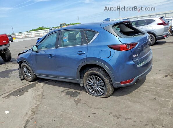 JM3KFABM7M0307207 2021 MAZDA CX-5 Синий Задняя левая четверть