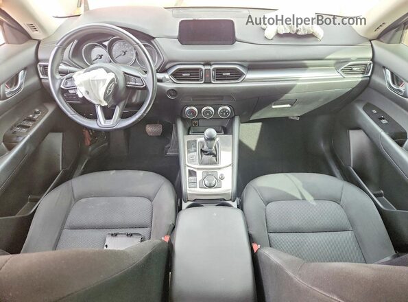 JM3KFABM8K0539344 2019 MAZDA CX-5 Red Вид панелі приладів