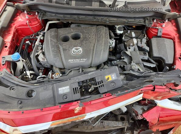 JM3KFABM8K0539344 2019 MAZDA CX-5 Red Вид підкапотного простору