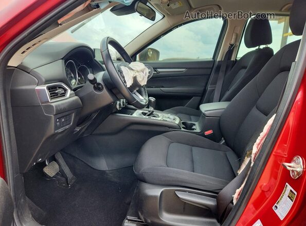 JM3KFABM8K0539344 2019 MAZDA CX-5 Red Вид салону спереду