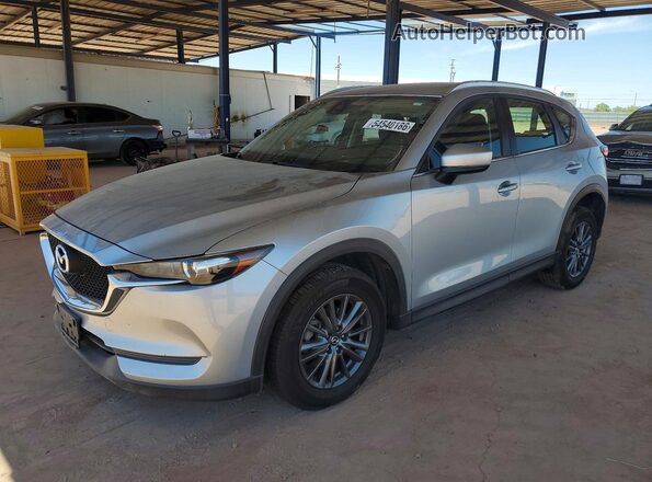 JM3KFABM8K0582520 2019 MAZDA CX-5 Silver Vista tres cuartos delantera izquierda