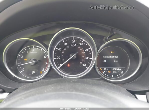 JM3KFABMXL0725288 2020 MAZDA CX-5 Blue Вид задніх сидінь