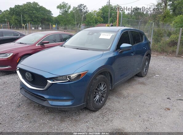 JM3KFABMXL0725288 2020 MAZDA CX-5 Blue Вид спереду