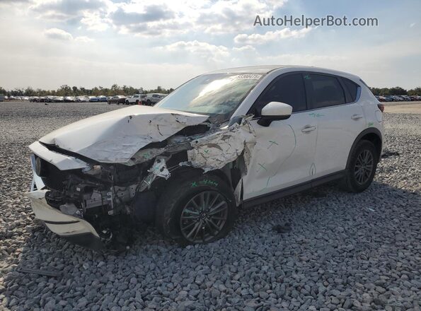 JM3KFABMXM1376015 2021 MAZDA CX-5 White Przód lewy
