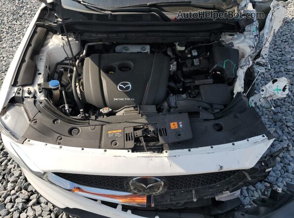 JM3KFABMXM1376015 2021 MAZDA CX-5 White Widok komory silnika
