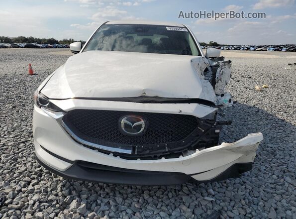 JM3KFABMXM1376015 2021 MAZDA CX-5 White Widok z przodu