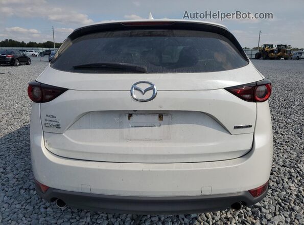JM3KFABMXM1376015 2021 MAZDA CX-5 White Widok z tyłu
