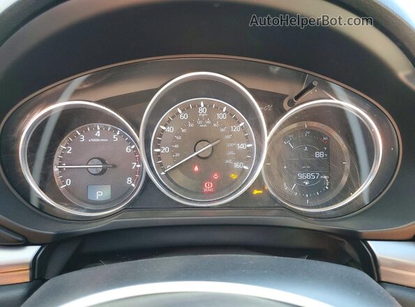 JM3KFACL1H0142525 2017 MAZDA CX-5 Серый Вид щитка приборов
