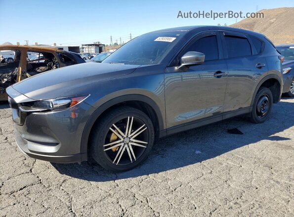 JM3KFACL1H0142525 2017 MAZDA CX-5 Серый Передняя левая четверть