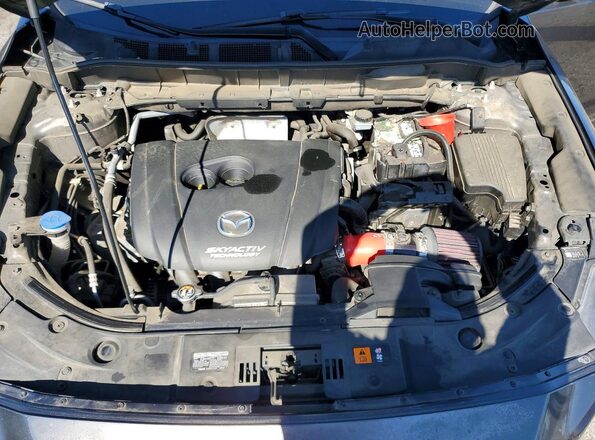 JM3KFACL1H0142525 2017 MAZDA CX-5 Серый Вид задней части салона