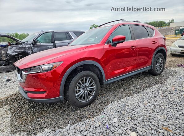JM3KFACL3H0160914 2017 MAZDA CX-5 Red წინა მარცხენა ხედი სამი მეოთხედიდან