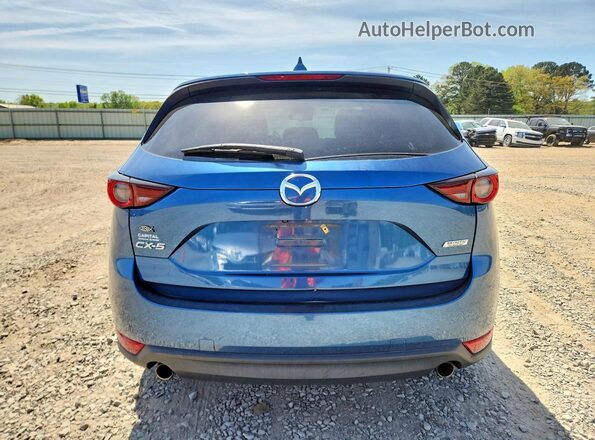 JM3KFACL3H0219184 2017 MAZDA CX-5 Синий Вид сзади