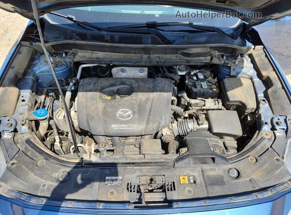 JM3KFACL3H0219184 2017 MAZDA CX-5 Синий Вид подкапотного пространства