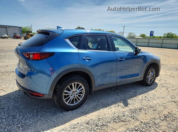 JM3KFACL3H0219184 2017 MAZDA CX-5 Синий Задняя правая четверть