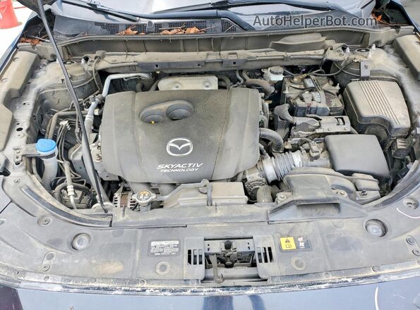 JM3KFACL6H0157263 2017 MAZDA CX-5 Black Engine compartment view