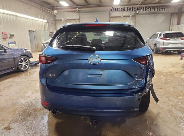 JM3KFACL8H0196209 2017 MAZDA CX-5 Синий Вид сзади