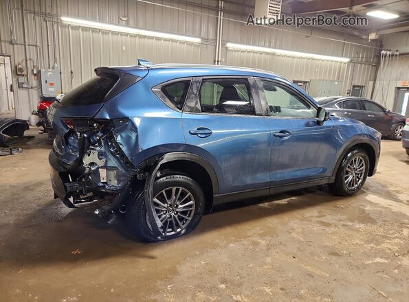 JM3KFACL8H0196209 2017 MAZDA CX-5 Синий Задняя правая четверть