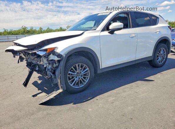 JM3KFACL9H0197725 2017 MAZDA CX-5 Белый Передняя левая четверть