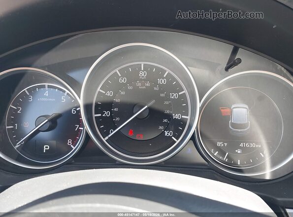 JM3KFACM0L0858317 2020 MAZDA CX-5 Blue Вид задніх сидінь