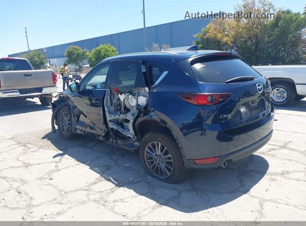 JM3KFACM0L0858317 2020 MAZDA CX-5 Blue Задня ліва чверть