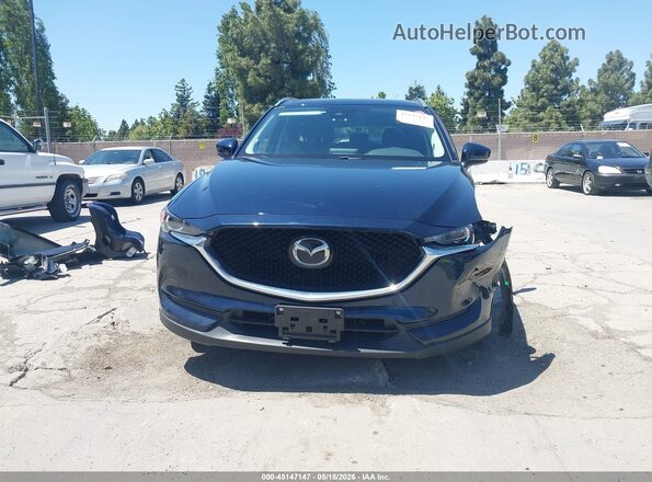 JM3KFACM0L0858317 2020 MAZDA CX-5 Blue Вид задньої частини салону