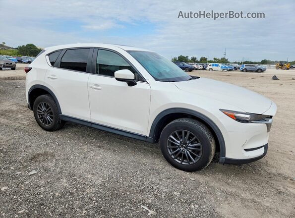 JM3KFACM0M1322933 2021 MAZDA CX-5 White Przód prawy