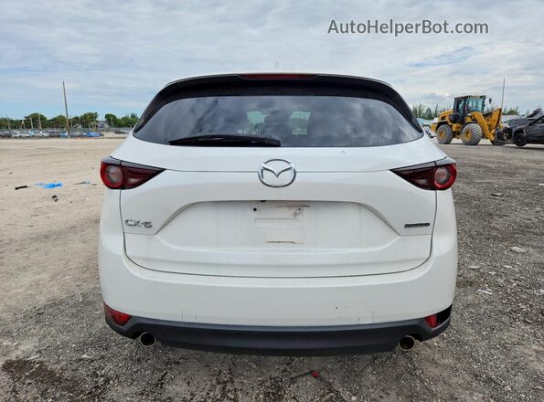 JM3KFACM0M1322933 2021 MAZDA CX-5 White Widok z tyłu