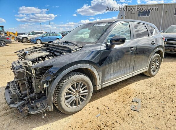 JM3KFACM1K0671974 2019 MAZDA CX-5 Черный Передняя левая четверть
