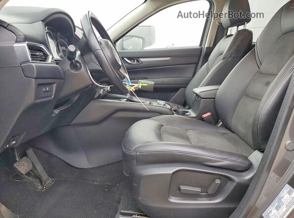JM3KFACM1L0797799 2020 MAZDA CX-5 Gray Вид салону спереду