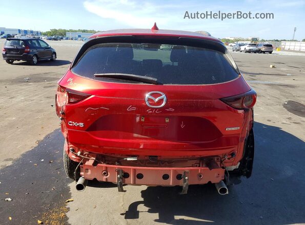 JM3KFACM1M0369345 2021 MAZDA CX-5 Red Հետևի տեսք