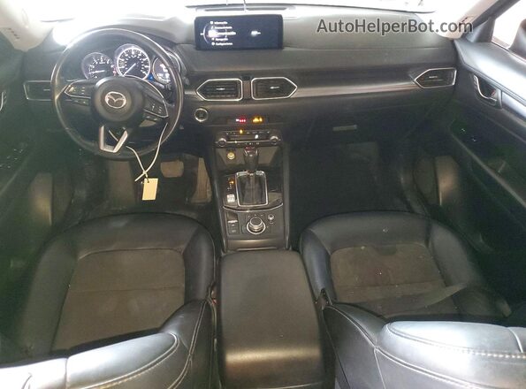 JM3KFACM1M0385156 2021 MAZDA CX-5 White Вид панелі приладів