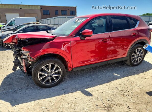 JM3KFACM2J0411758 2018 MAZDA CX-5 Red Передня ліва чверть
