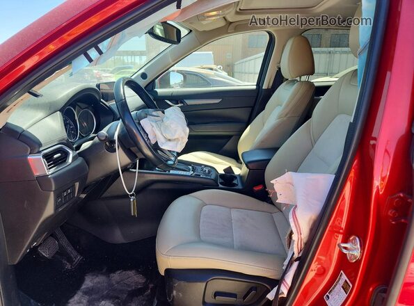 JM3KFACM2J0411758 2018 MAZDA CX-5 Red Вид салону спереду