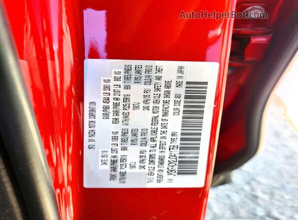JM3KFACM2J0411758 2018 MAZDA CX-5 Red Панорамний вид салону 360°
