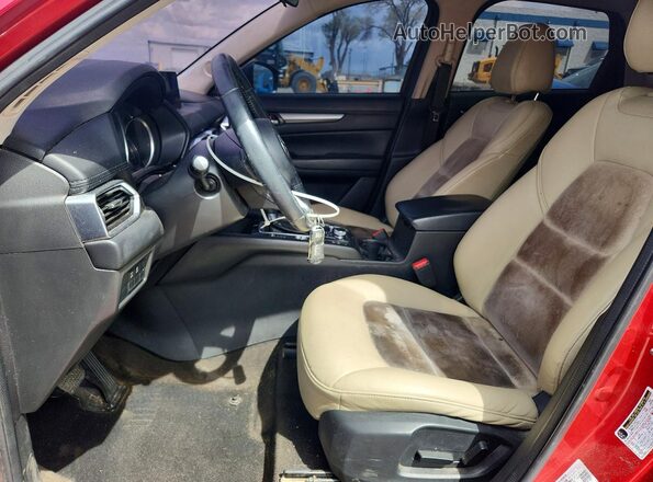 JM3KFACM2K0646761 2019 MAZDA CX-5 Красный Вид салона спереди