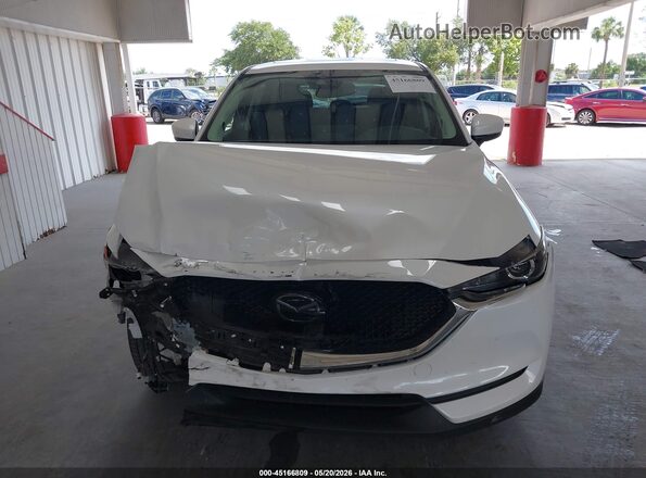 JM3KFACM2M0317285 2021 MAZDA CX-5 Белый Вид щитка приборов
