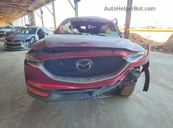 JM3KFACM2M0399163 2021 MAZDA CX-5 Red Դիմացի տեսք