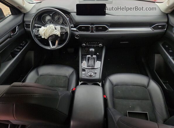 JM3KFACM2M1310220 2021 MAZDA CX-5 Red Вид панелі приладів