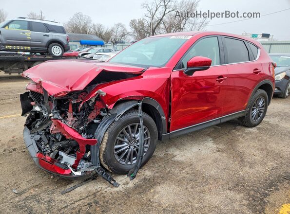 JM3KFACM2M1310220 2021 MAZDA CX-5 Red Передня ліва чверть