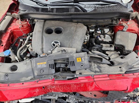 JM3KFACM2M1310220 2021 MAZDA CX-5 Red Вид задньої частини салону
