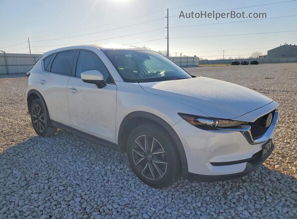 JM3KFACM3J0308820 2018 MAZDA CX-5 White Przód prawy