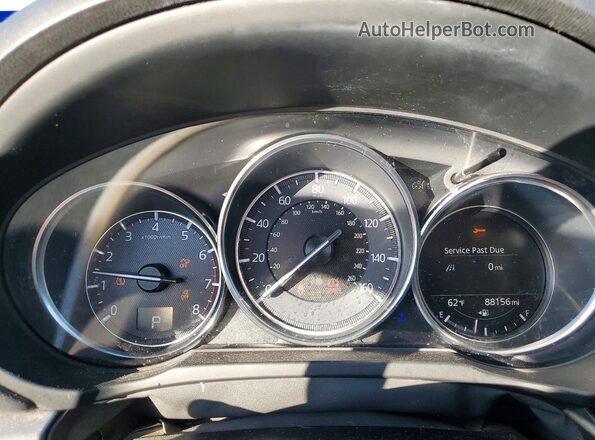 JM3KFACM3J0308820 2018 MAZDA CX-5 White Widok zestawu wskaźników