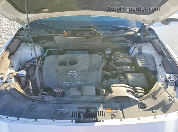 JM3KFACM3J0308820 2018 MAZDA CX-5 White Widok komory silnika