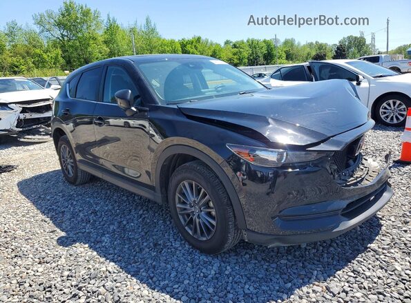 JM3KFACM3K1646035 2019 MAZDA CX-5 Черный Передняя правая четверть