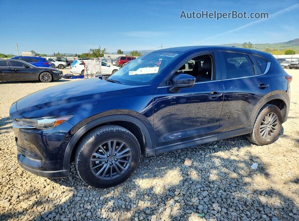 JM3KFACM3L0730749 2020 MAZDA CX-5 Blue Front left