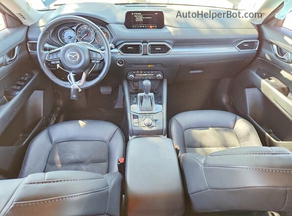 JM3KFACM3L0730749 2020 MAZDA CX-5 Blue Dashboard view