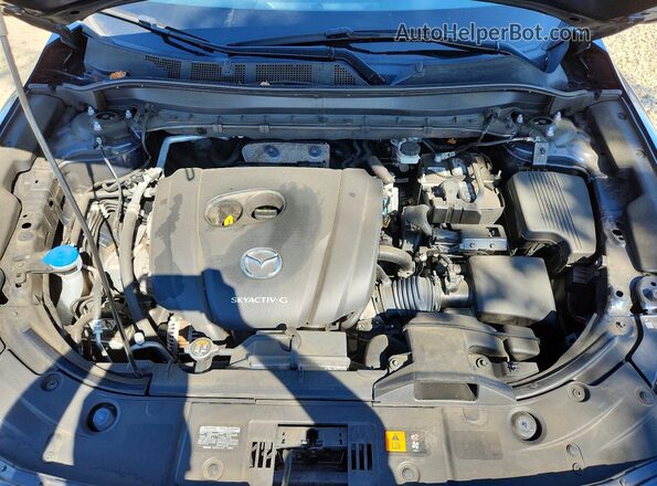 JM3KFACM3L0730749 2020 MAZDA CX-5 Blue Engine compartment view