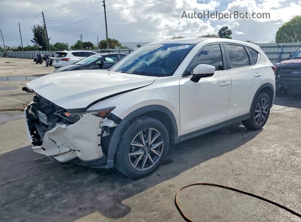 JM3KFACM4J1413232 2018 MAZDA CX-5 White Przód lewy