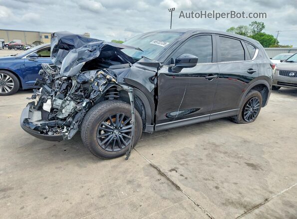 JM3KFACM4M1314379 2021 MAZDA CX-5 Черный Передняя левая четверть